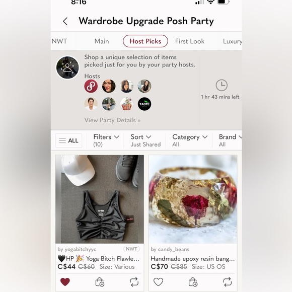 🖤HP 🎉 Yoga Bitch Flawless Ruched Scrunch-front Wild Thing Yoga Bra Tank NWT - Picture 12 of 12